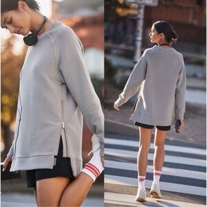 Varley Manning Womens Ribbed Sweatshirt